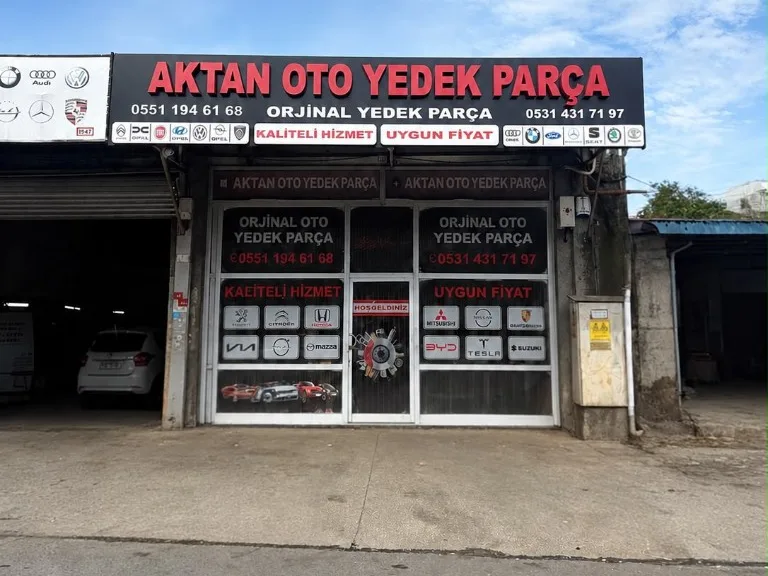 Aktan Oto Yedek Parça dükkanı – Bağcılar Güngören Sanayi Sitesi 15. Blok No: 49, İkitelli / İstanbul